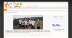 Desktop Screenshot of octrailrunners.org